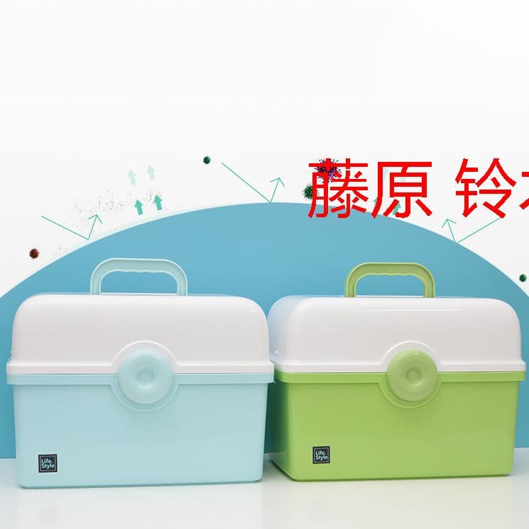 救急箱 薬箱 収納箱 ツールボックス 応急ボックス 多機能収納ケース 携帯 E