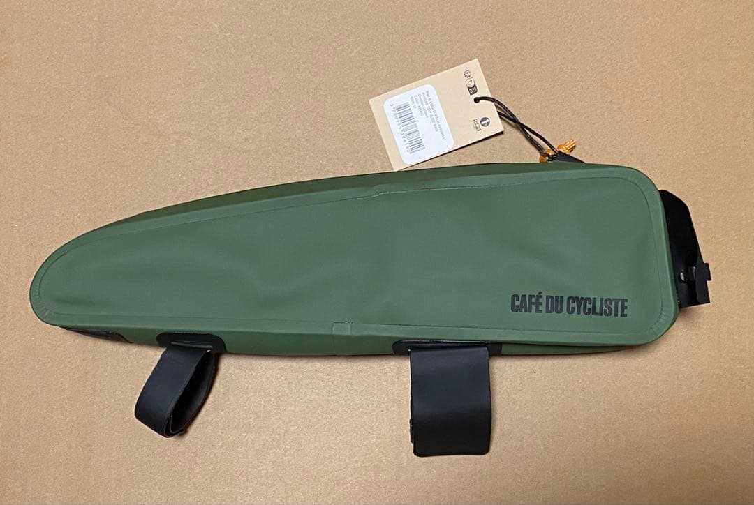 CAFÉ DU CYCLISTE トップチューブバッグ1.5L オリーブグリーン