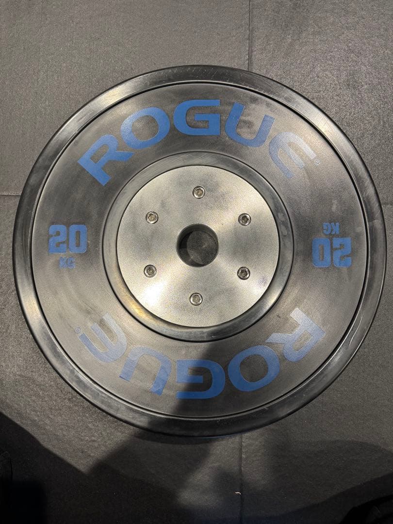 ROGUE 20kg バーベルプレート 1枚 Gouryella