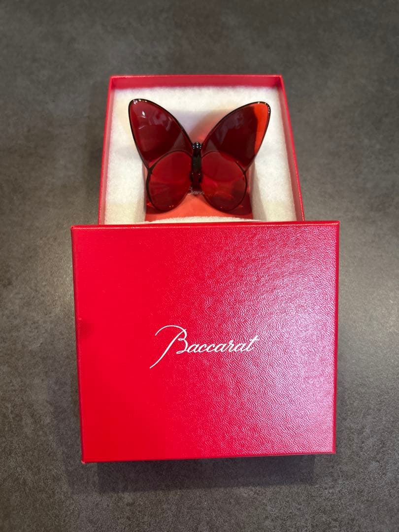 【新品】Baccarat ラッキーバタフライ
