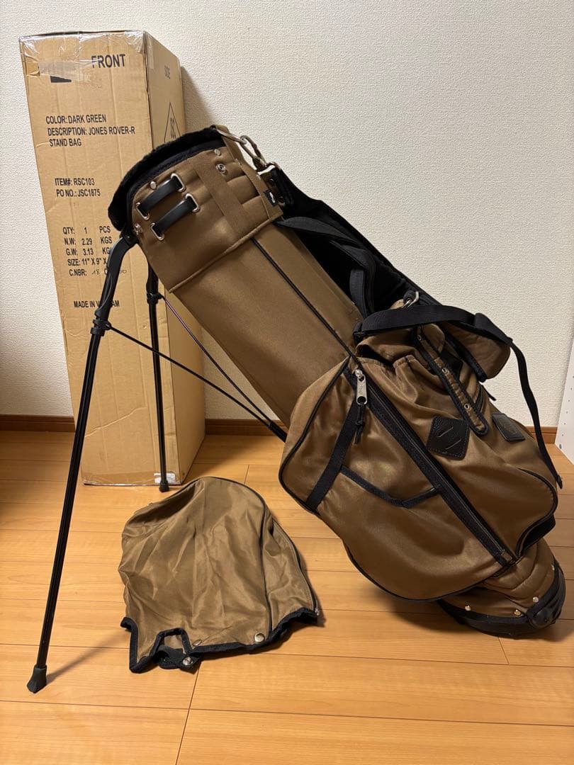 JONES ジョーンズ ゴルフスタンドバッグ キャディバッグ 希少カラー