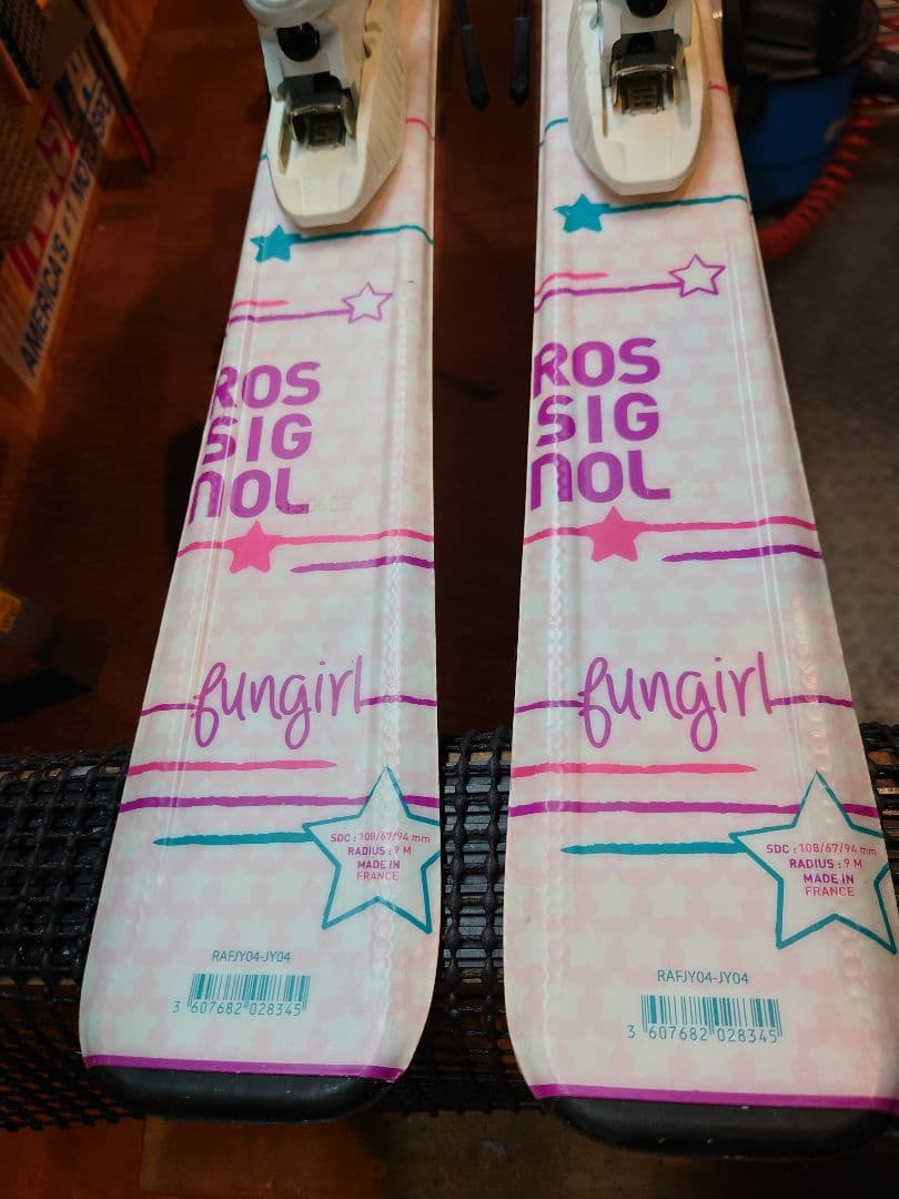 Rossignol Fungirl 子供用スキー板　120cm