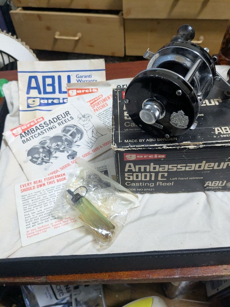 1972年製、ビッグA、ABUアンバサダー5001C！