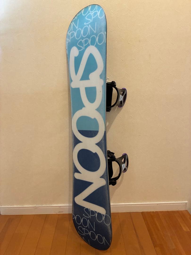 SPOON スノーボードジュニア 120cm ビンディングセット