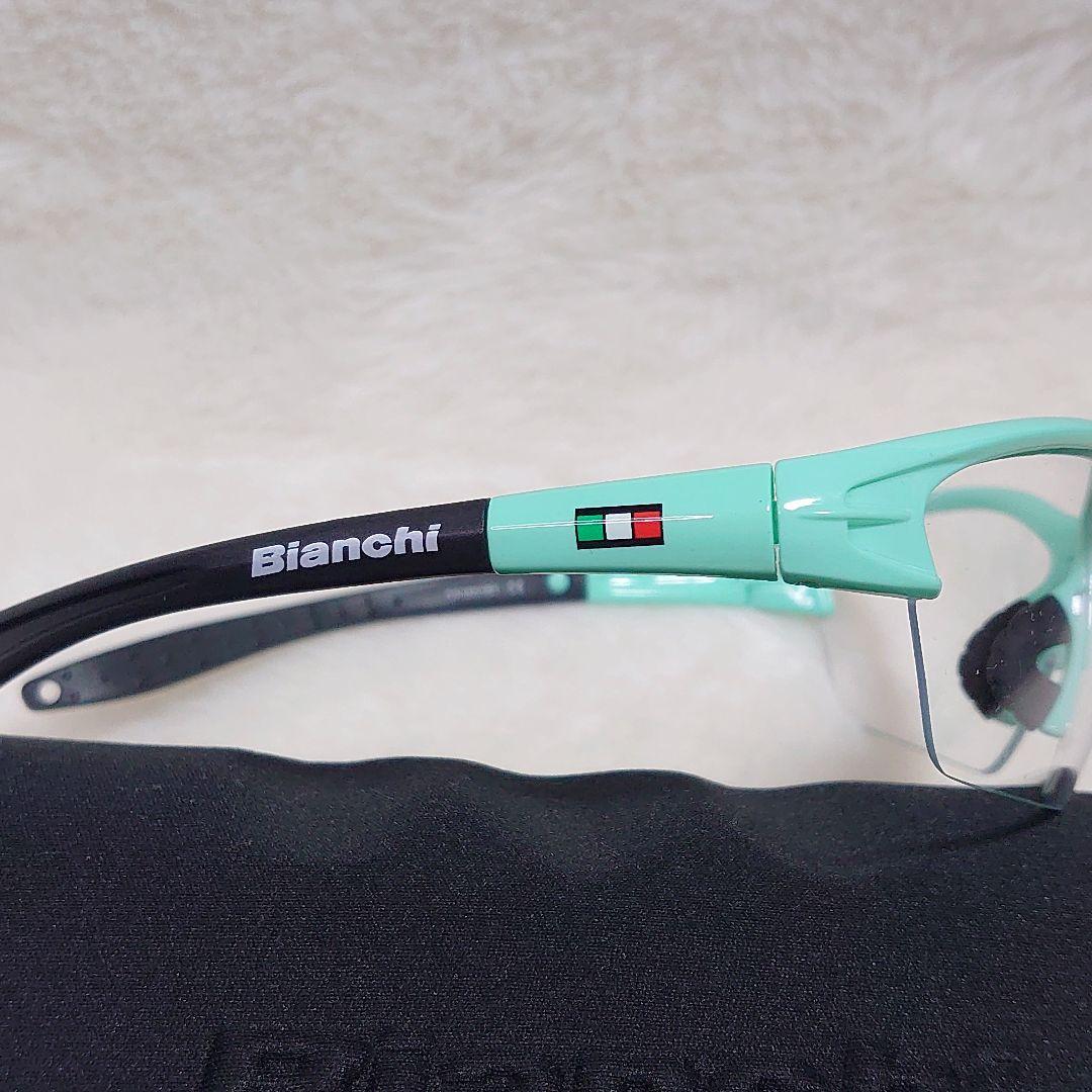 ✨美品✨Bianchi サングラス FALCO ミントグリーン 替えレンズ付