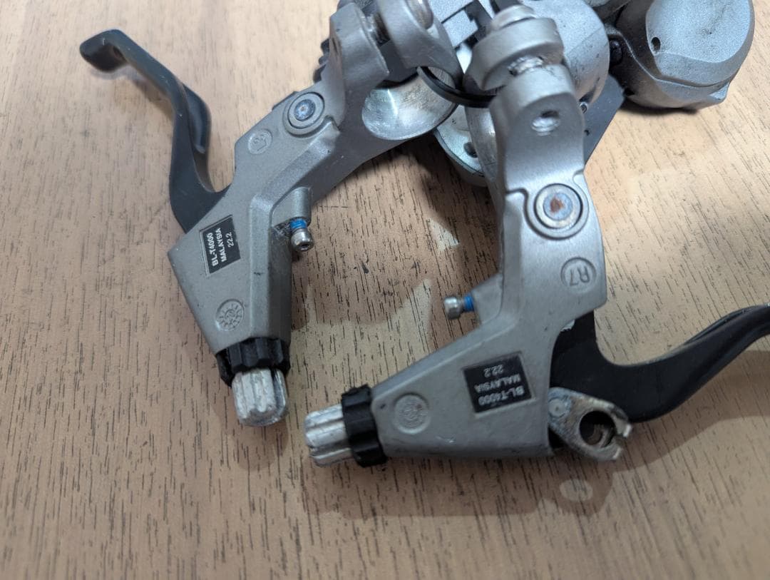 佐々木SHIMANO Tiagra ダブルシフター シルバー