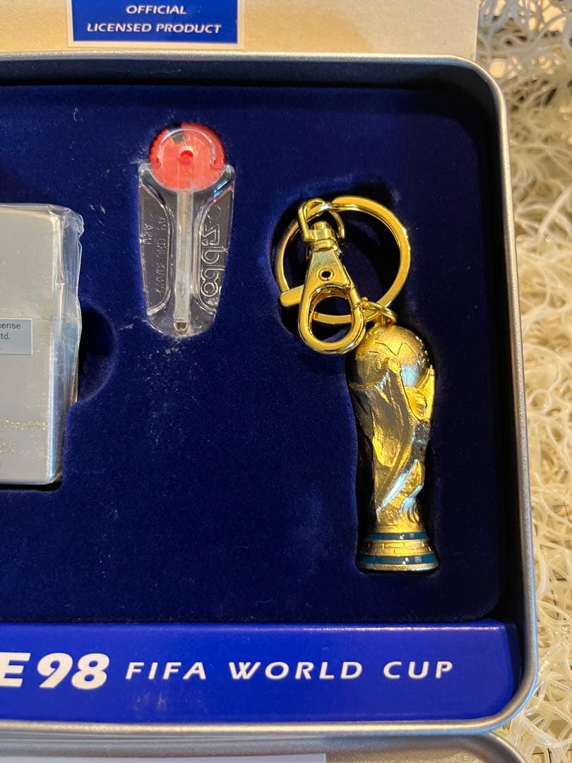 記念グッズ FRANCE 98 FIFA WORLD CUP zippo No.2290