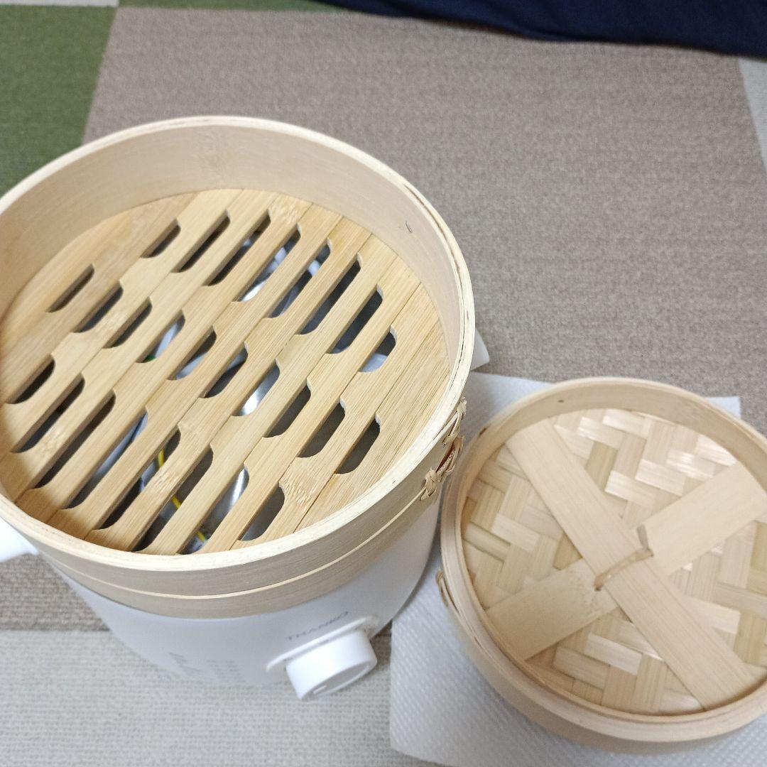 値下げ！　THANKO 電気せいろ 蒸し器 卓上鍋