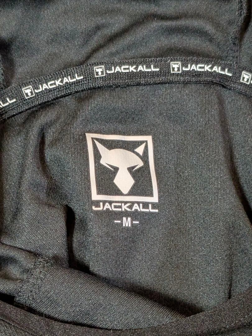 新品 JACKALL ジャッカル　釣り ドライライトフーディー　M ブラック　黒