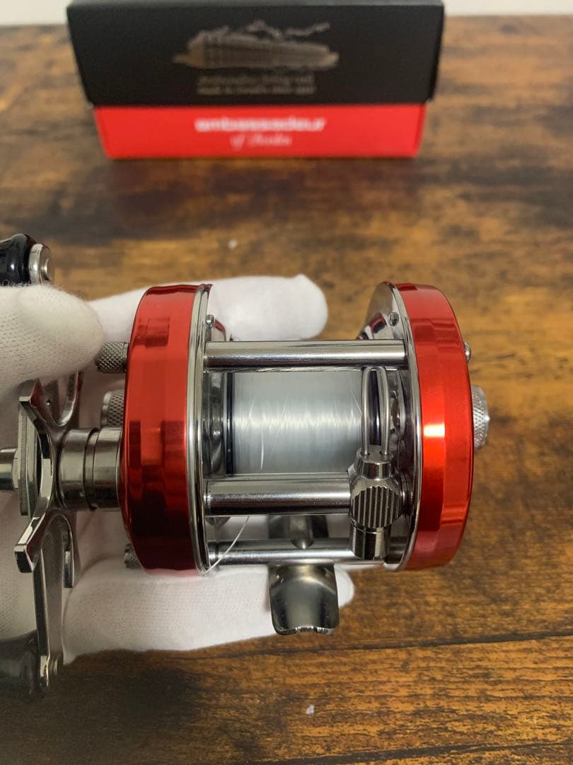 ABU アンバサダー　5500 ファクトリーチューン　レッド　アブ　アブガルシア