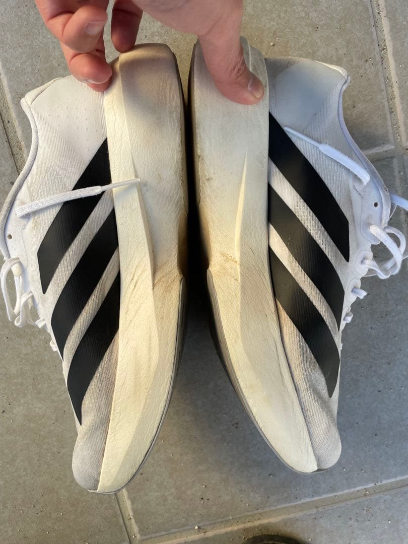 adidas adizero evo SL 28cm ホワイト