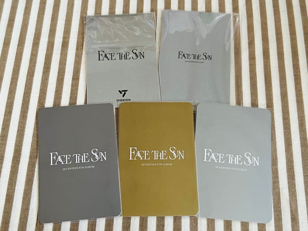 SEVENTEEN THE8 FACE THE SUN トレカ 5枚セット