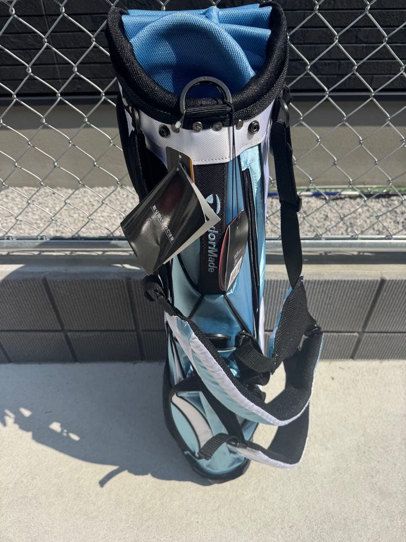 新品 TaylorMade キャディバッグ 青/白