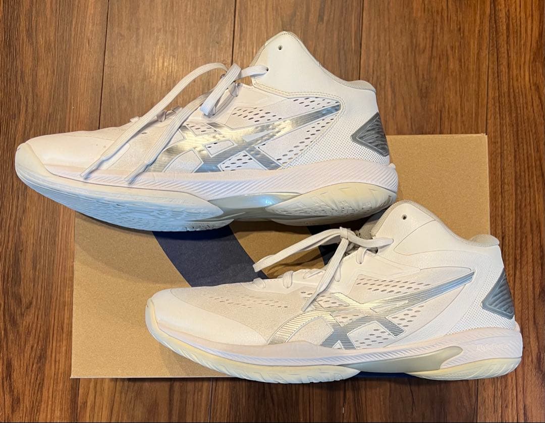 ASICS アシックス　バスケットボールシューズ ホワイト28.5cm