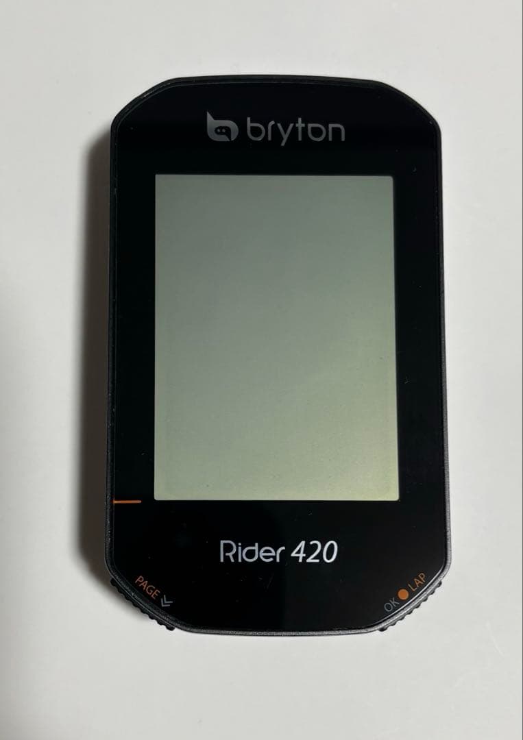 Bryton Rider 420 ケイデンスセンサー付き