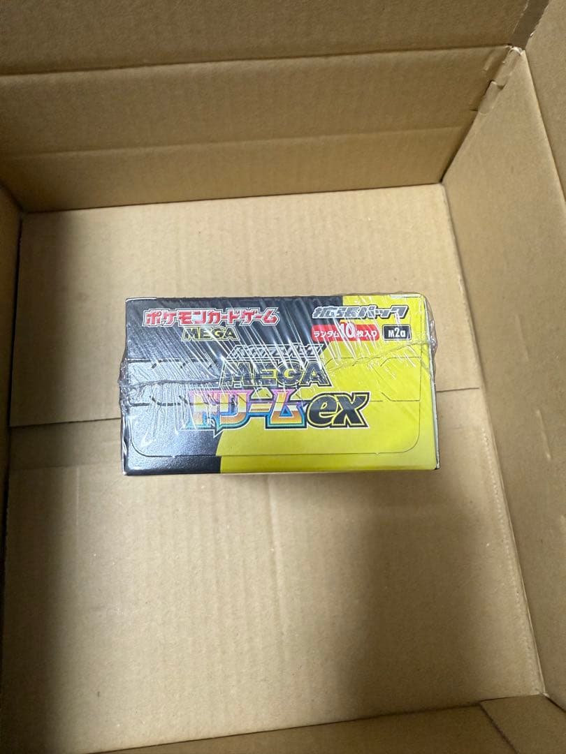 ポケモンカードゲーム MEGA ドリームex box シュリンク付き　早い者勝ち