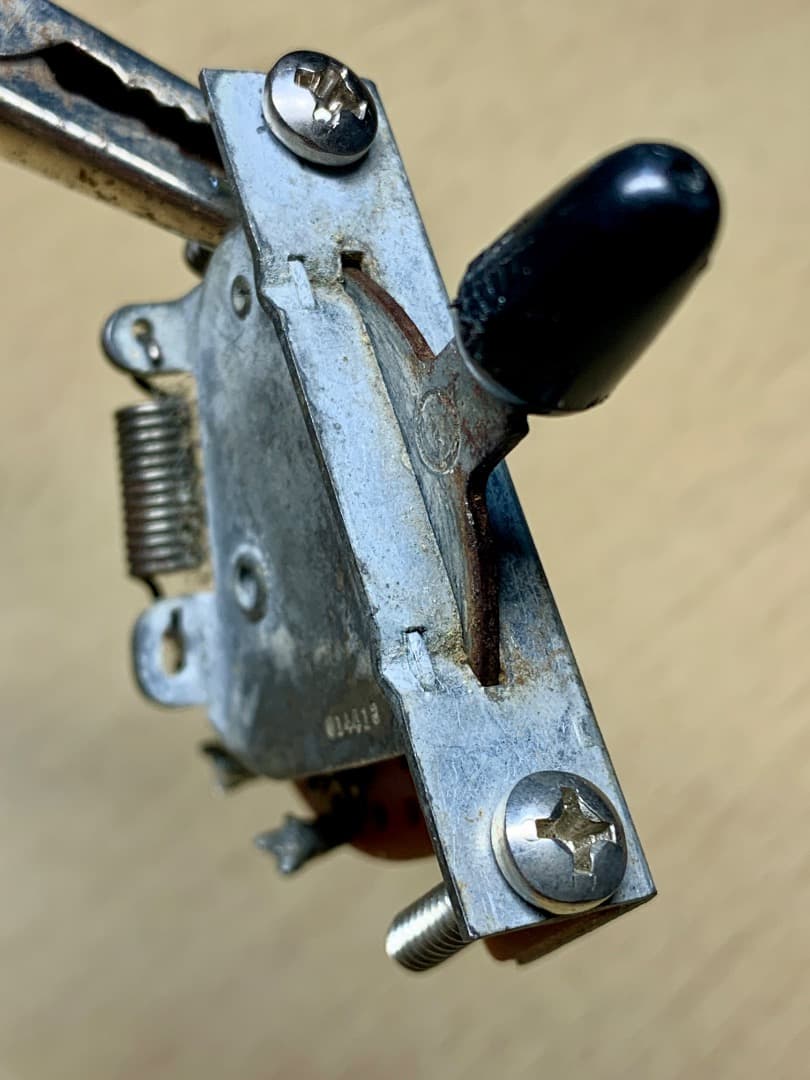 1970年代 CRL 5WAY セレクタースイッチ Stratcaster