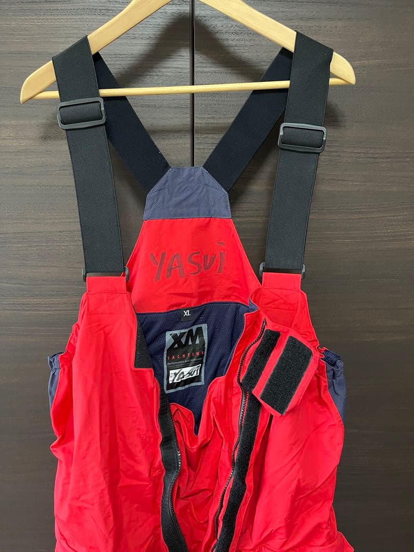 XM Yachting 防水ジャケット と　パンツ　レッド　信頼の本場イギリス製