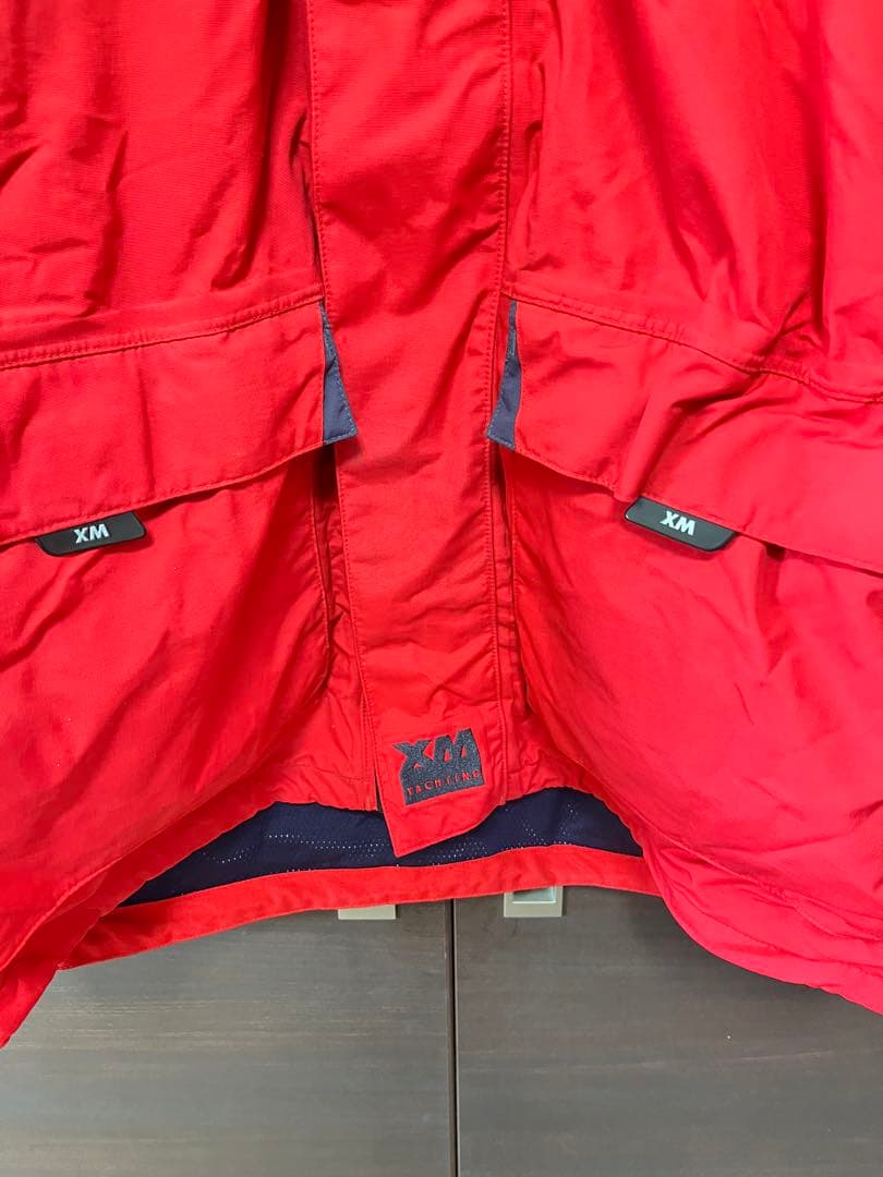XM Yachting 防水ジャケット と　パンツ　レッド　信頼の本場イギリス製