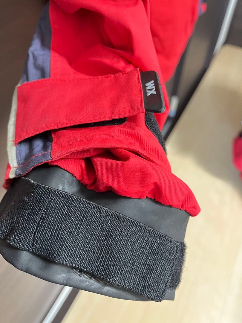 XM Yachting 防水ジャケット と　パンツ　レッド　信頼の本場イギリス製