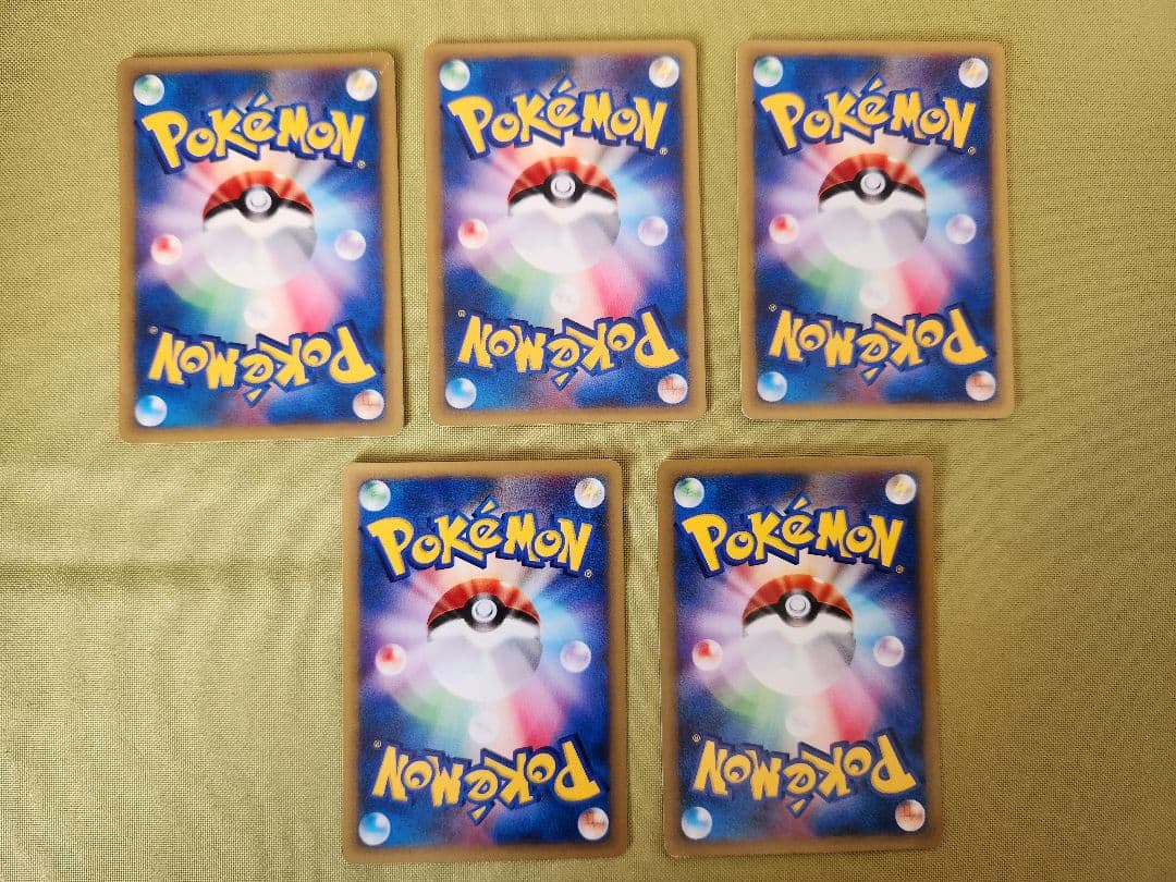 ナツメのエーフィ　ポケモンカード　5枚