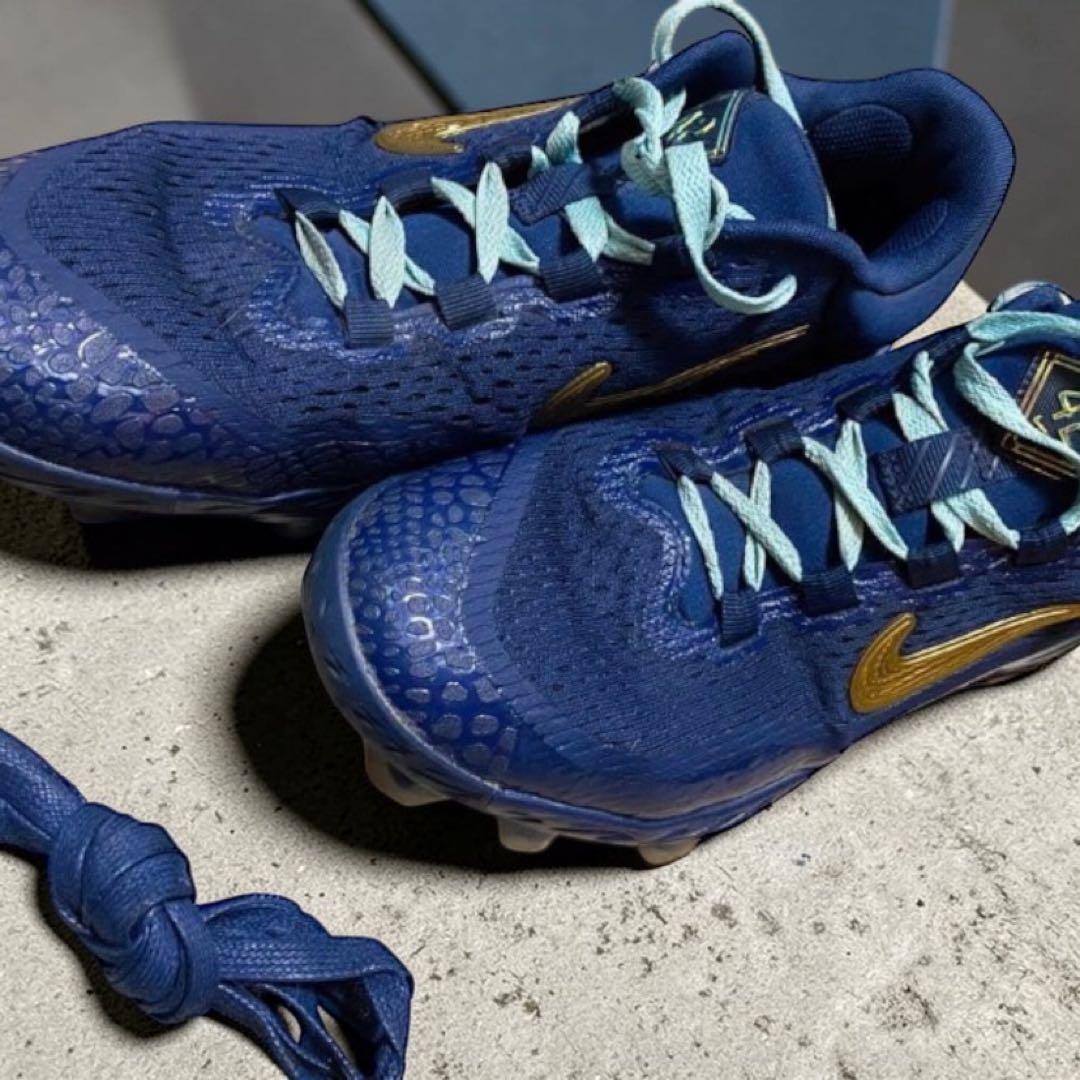 【日本未発売限定品】ジャッキーロビンソンモデルNIKEスパイク【中古美品】