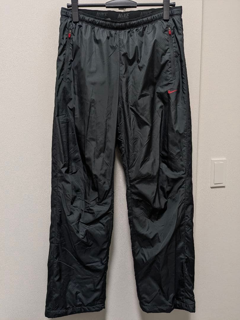 激レア‼️Nike ナイロン セットアップ上下 ブラック XL ｙ２ｋ