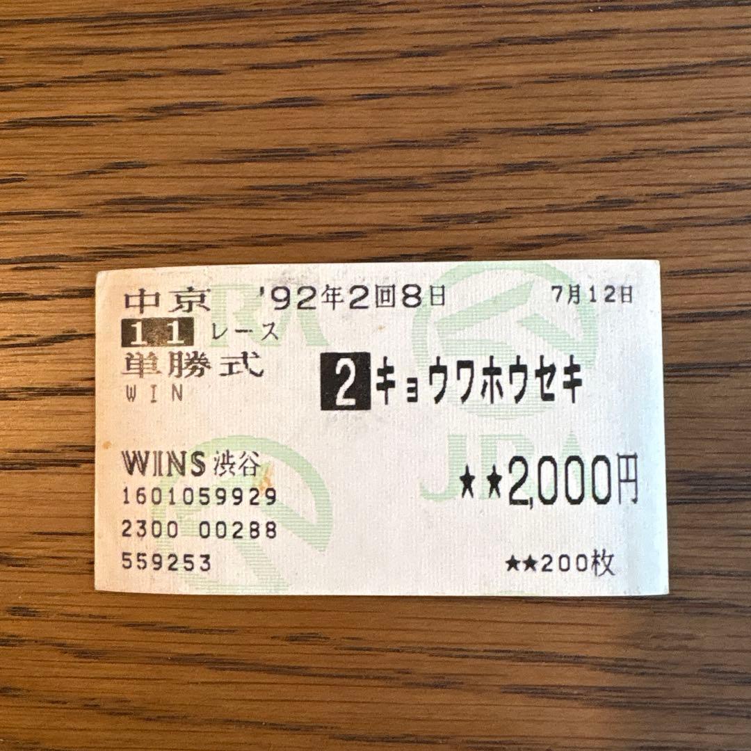 中央競馬 馬券　まとめ売り　ウマ娘