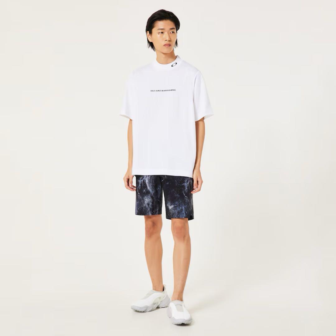 【新品】オークリー ／ハイネック／モックネック／ワイドフィット／半袖