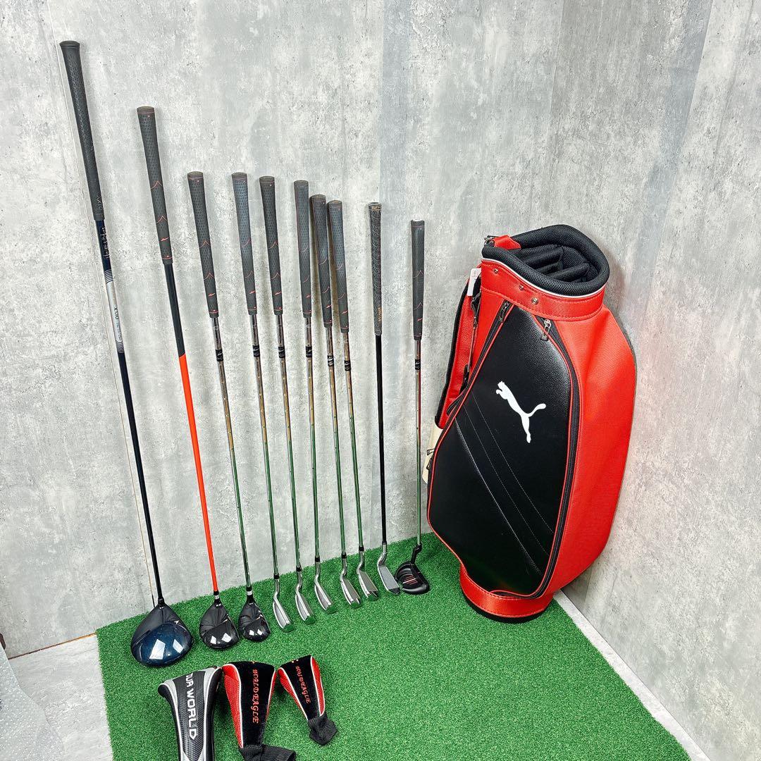 XXIO ドライバー付きゴルフクラブセット　バッグ新品