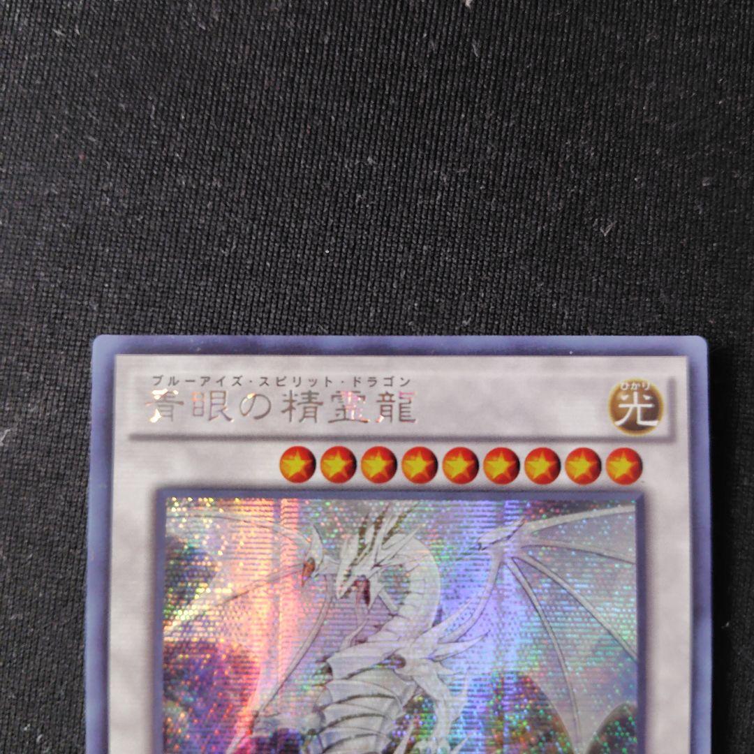遊戯王　青眼の精霊龍　アジアシークレット　1枚　SHVI