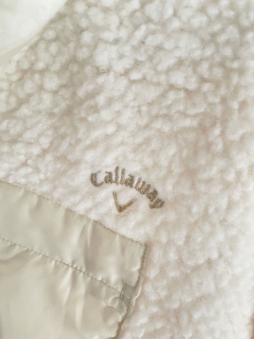 Callaway フリースジャケット M ホワイト ゴルフ