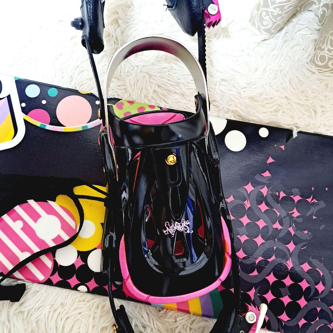 キッズ　子供用　spoon スプーン　スノーボードセット　ビィンディング