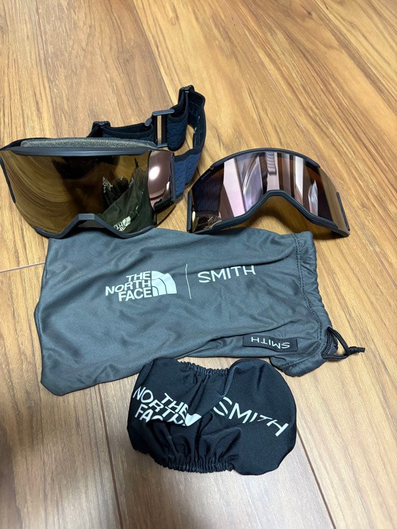 SMITH × THE NORTH FACE ゴーグル 美品 ケース付き