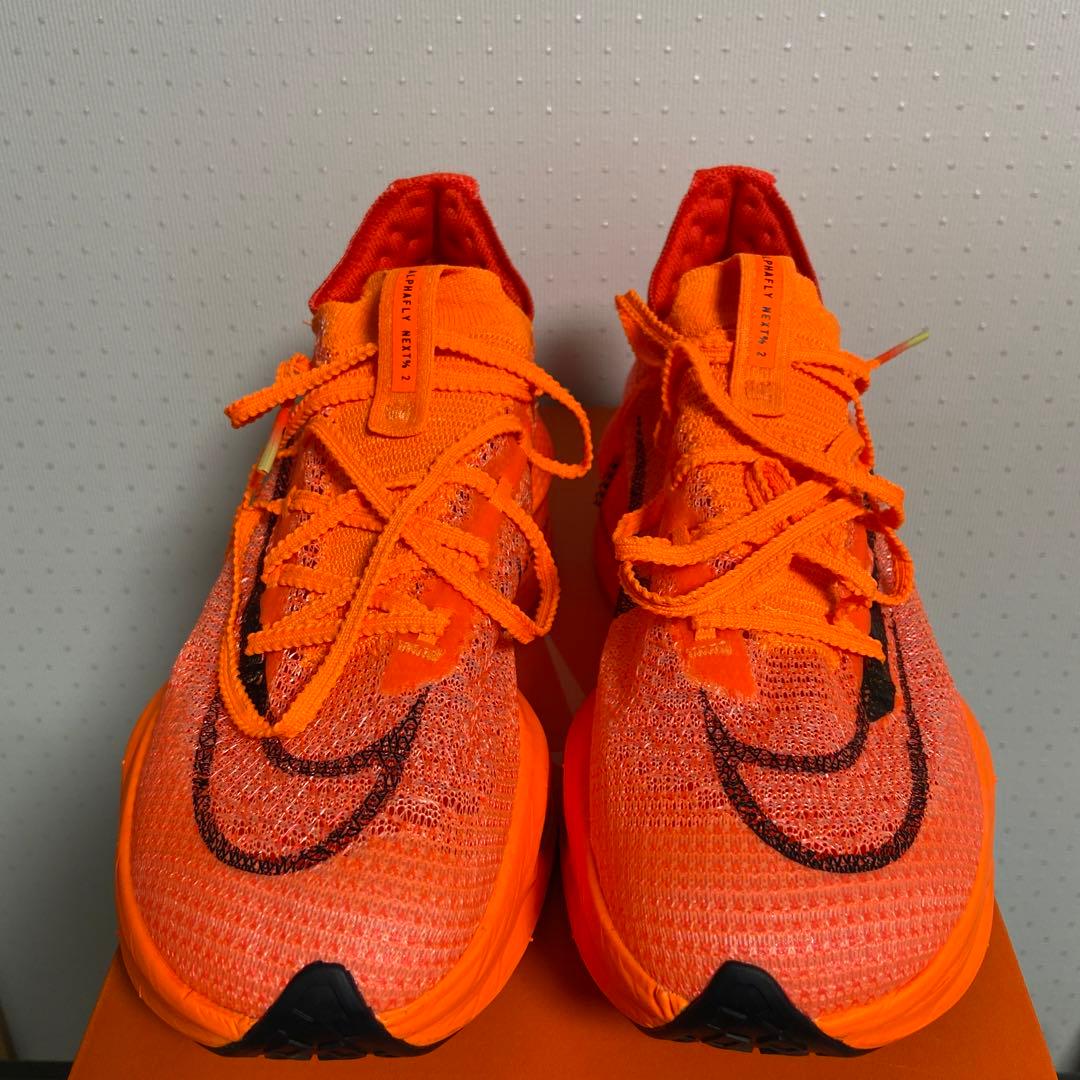 NIKE AIR ZOOM ALPHAFLY NEXT2 オレンジ