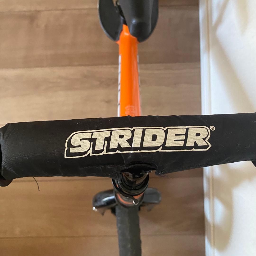 STRIDER バランスバイク オレンジ 収納バッグ付き