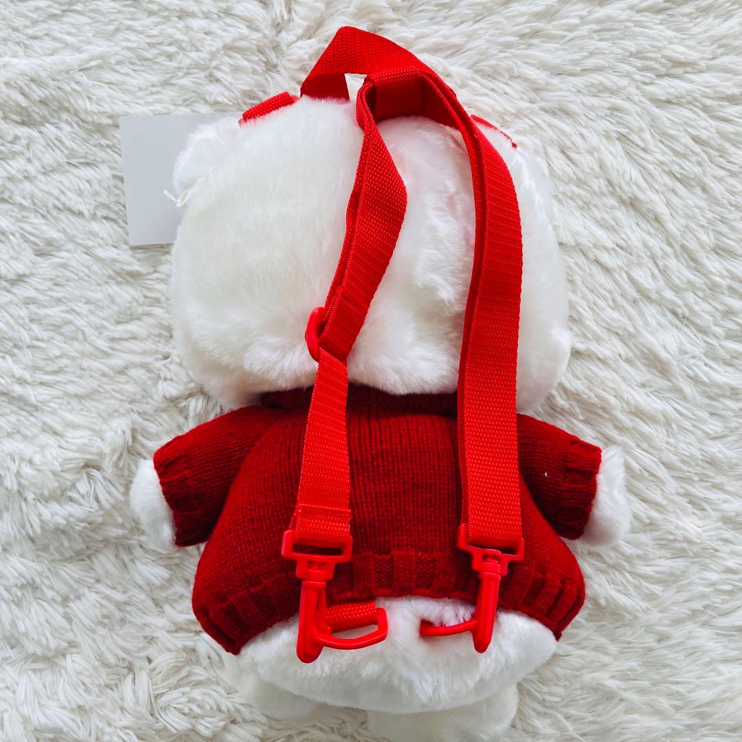 【未使用品】サンリオ キティちゃん ぬいぐるみドールリュック 昭和レトロ 希少品