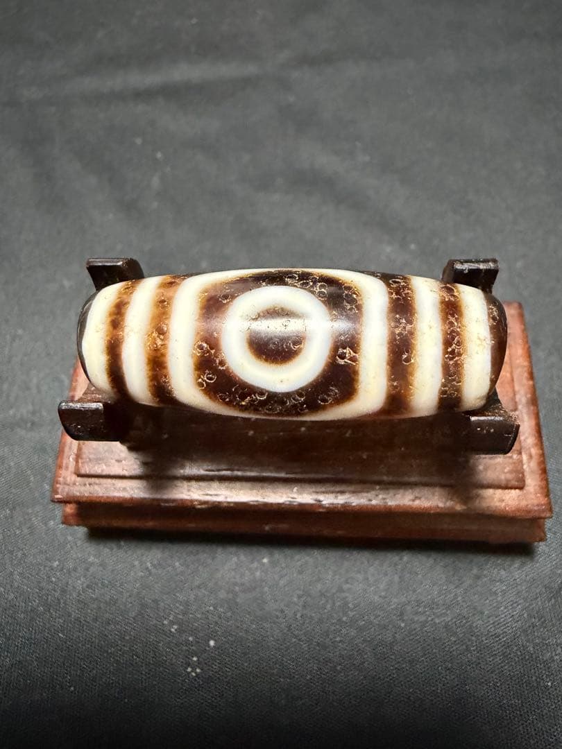 秘蔵天珠‼️西蔵老礦古代伝承三眼天珠