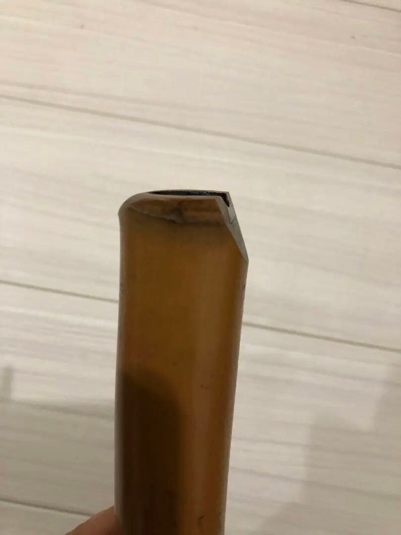尺八　琴古流　一尺八寸　銀継　美品