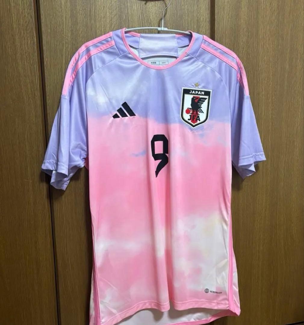 アディダス サッカー日本女子代表 アウェイ レプリカ ユニフォーム 植木理子 L