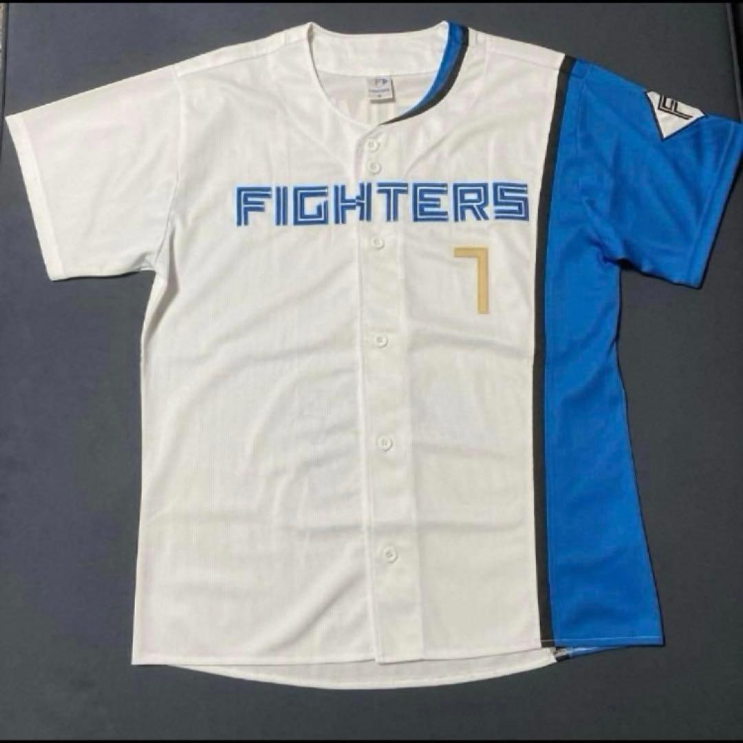 松本剛　直筆サイン入り 日本ハム ファイターズ ユニフォーム ジャイアンツ M