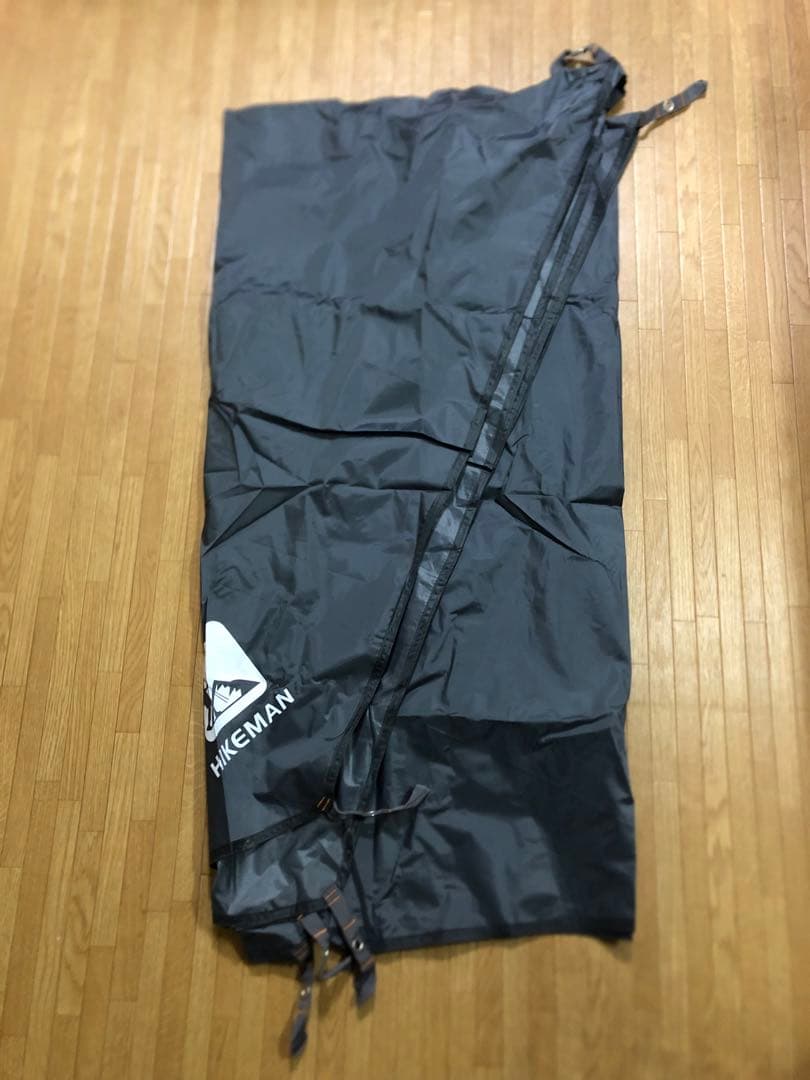DOD ONE POLE (S) キャンプテント 黒　グランドシート付属