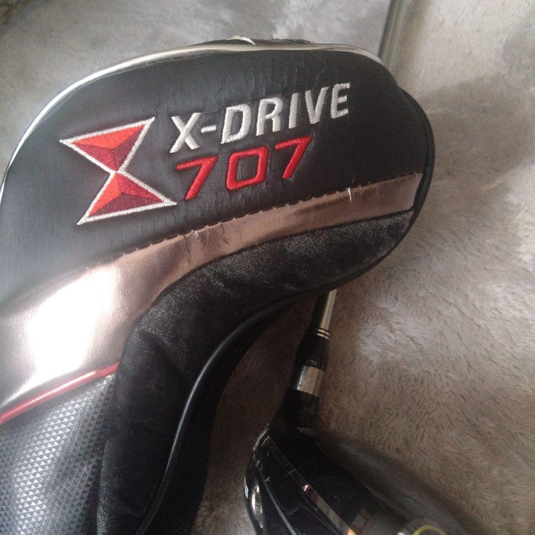 X-DRIVE 707 ドライバー　9.5 硬さS 長さ45.25　ケース付き