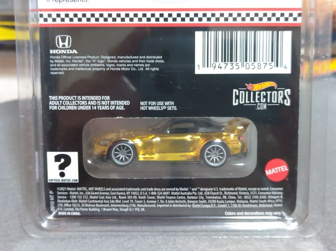 RLC 新品HONDA S2000 ゴールド RED LINE CLUB