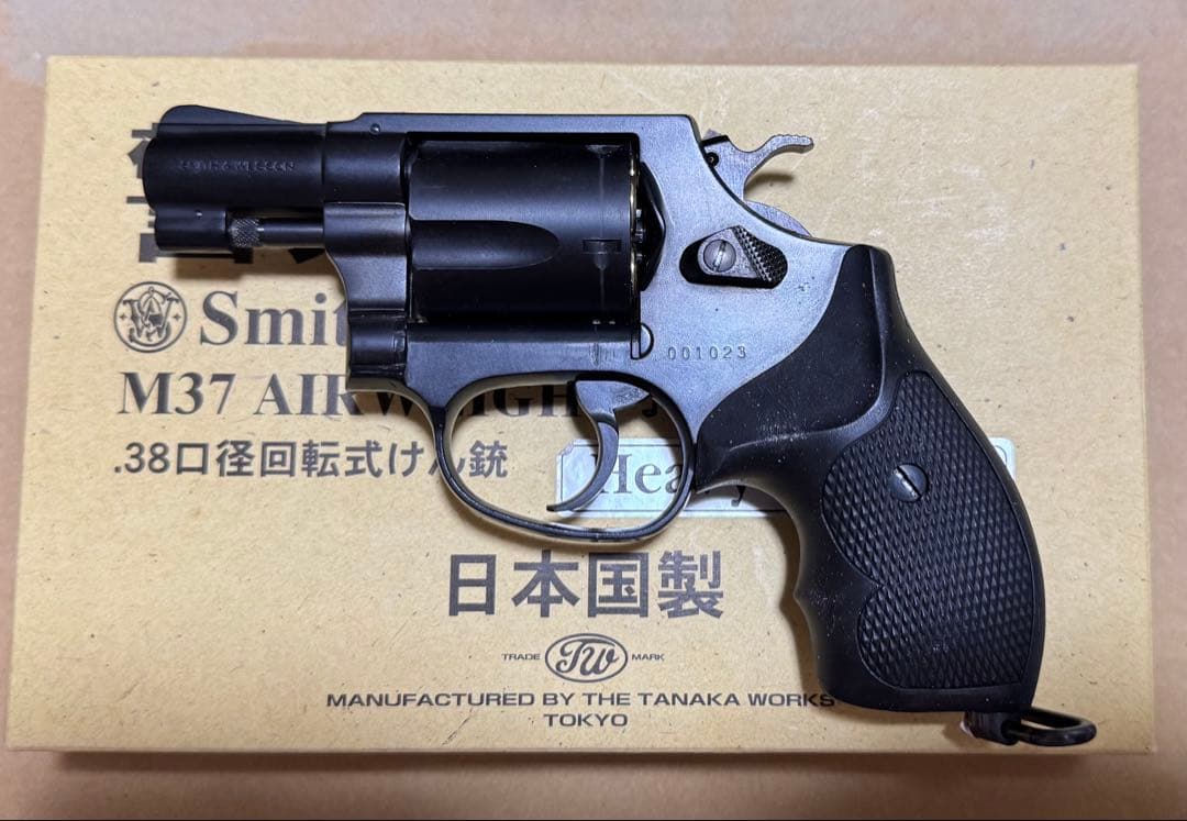 Smith & Wesson M37 エアウェイト　タナカ　警察仕様　ガスガン