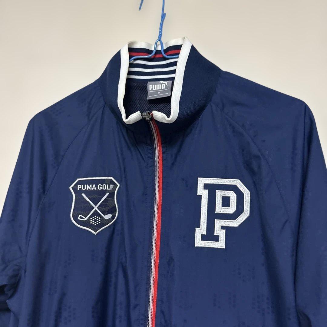 PUMA ゴルフジャケット ネイビー