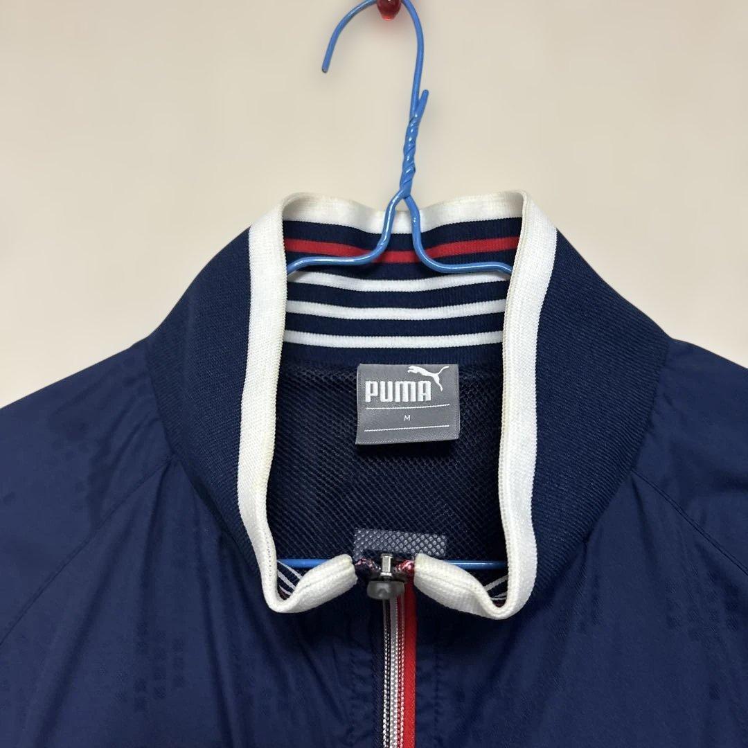 PUMA ゴルフジャケット ネイビー