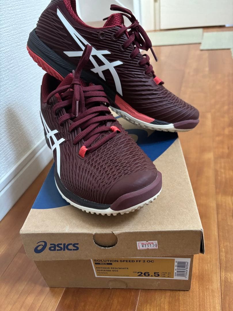 ASICS アシックス　26.5cm オムニクレー