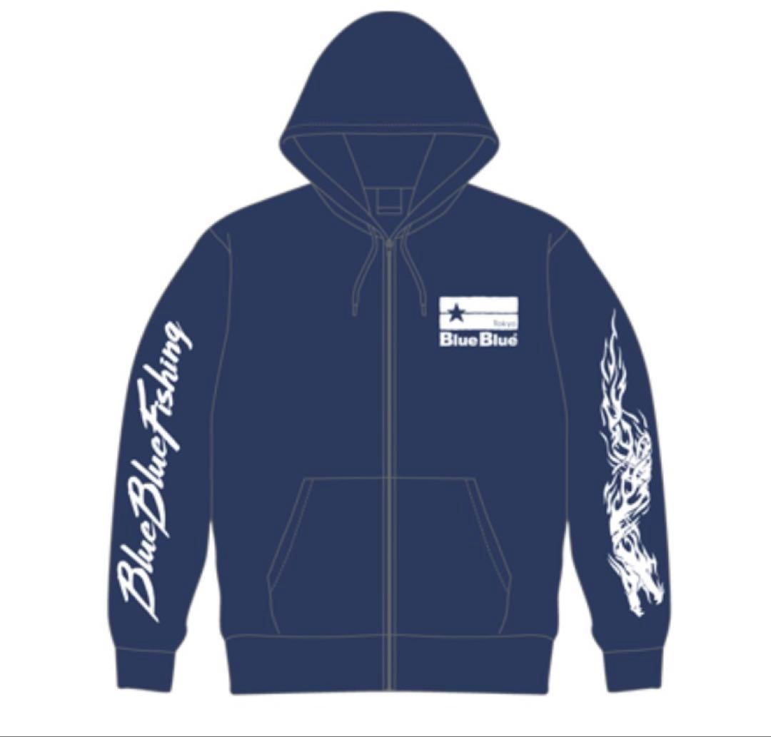 Blue Blue パーカー M ネイビー　非売品