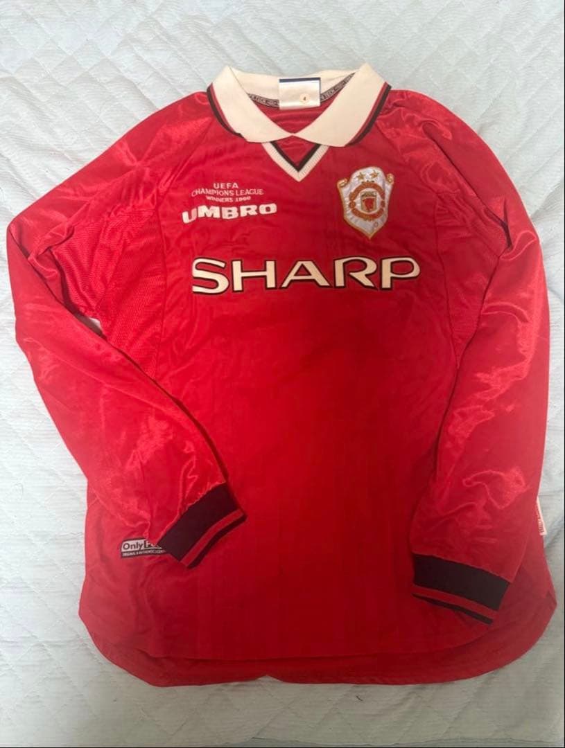 正規品マンチェスターユナイテッド1998/99 UCL